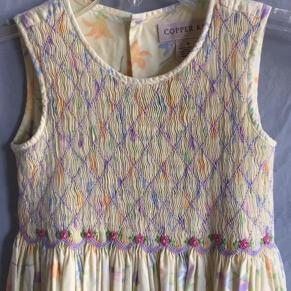 Copper Key Girls Dress - Picture 3 of 4